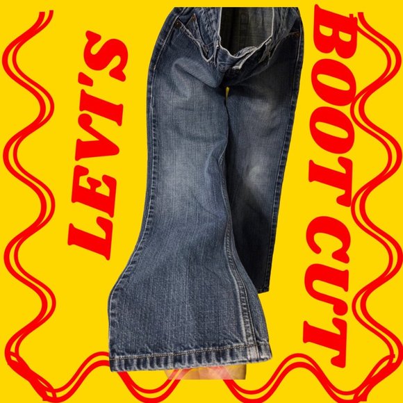 LEVI'S BOOT CUT KIDS PANTS - Picture 1 of 4